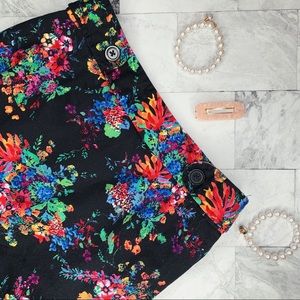 Floral Pencil Skirt